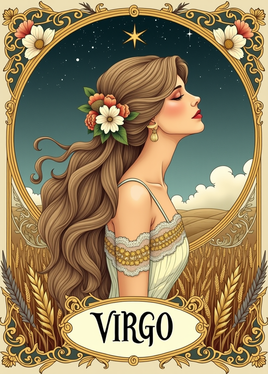 Virgo Zodiac Print