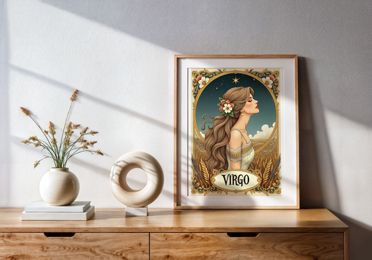 Virgo Zodiac Print