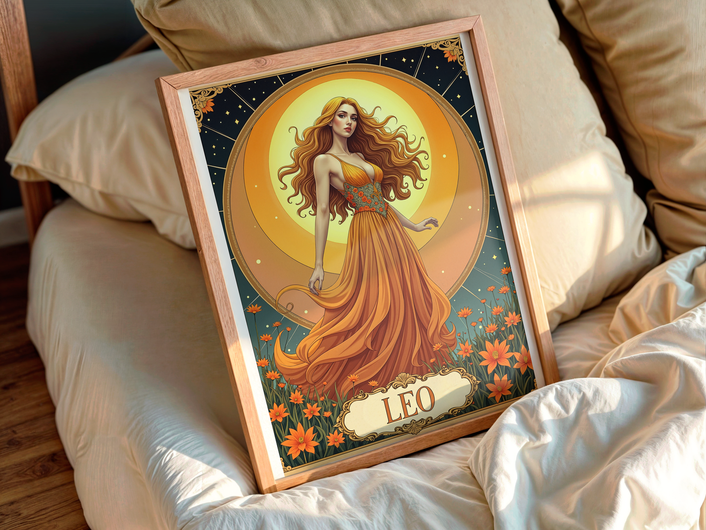 Leo Zodiac Print