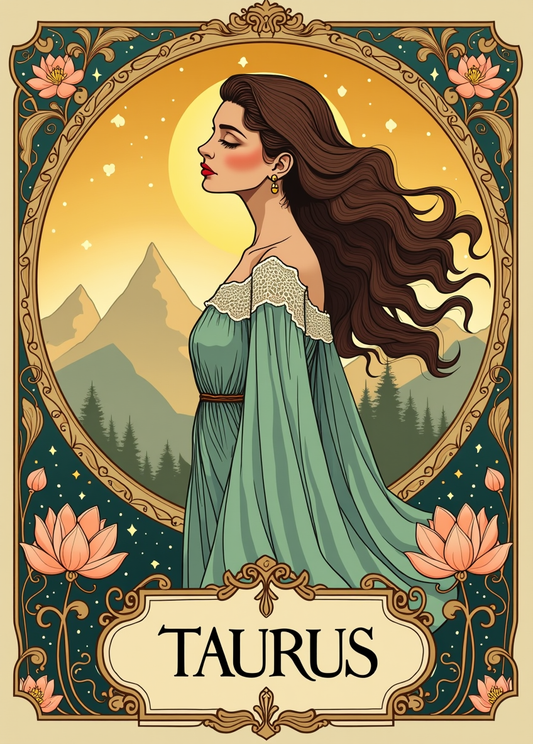 Taurus Zodiac Print
