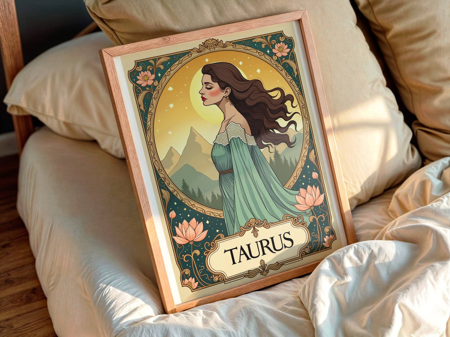 Taurus Zodiac Print
